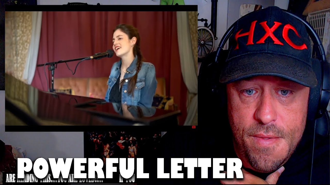 Lettre &agrave; mes parents - Giulia Falcone (Acoustic version) REACTION!