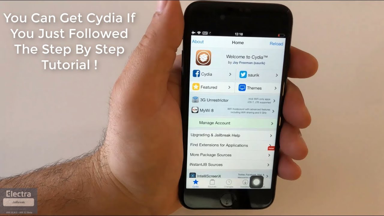 How To Download CYDIA - iOS 11.4.1 Jailbreak Tutorial (2018)