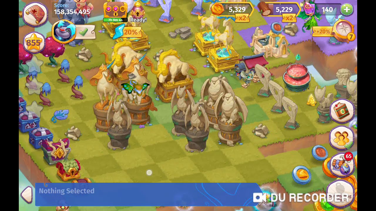 Merge Magic The Glorious Icon of the Peacat level 11stone monuments