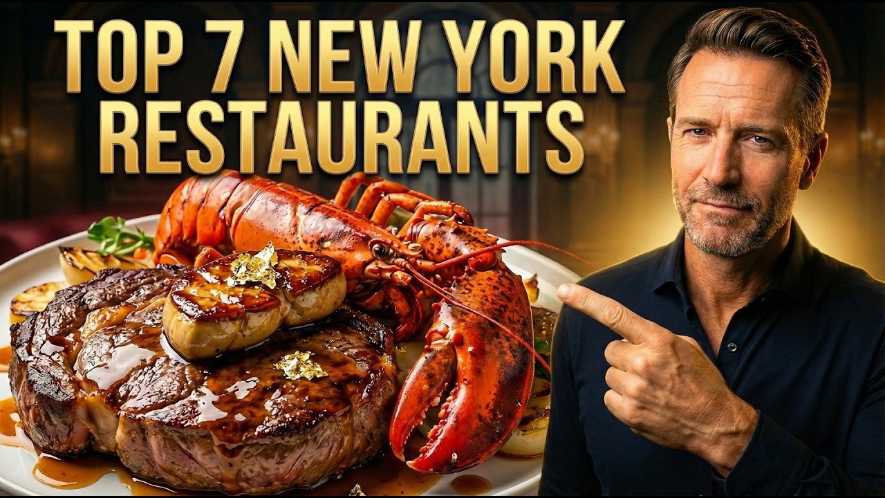 TOP 7 Best NEW YORK CITY LUXURY Restaurants (2026 GUIDE)