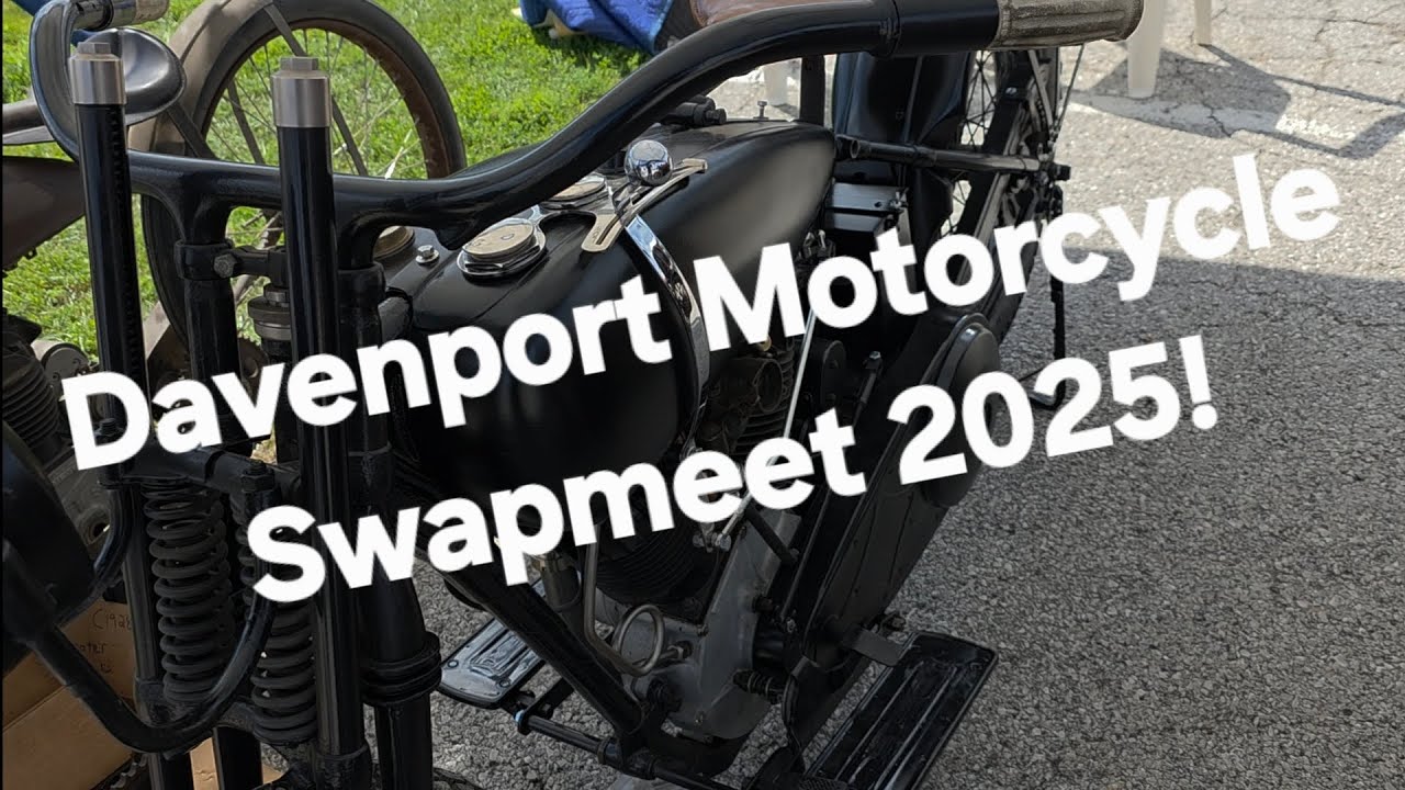 Davenport motorcycle Swapmeet 2025! 