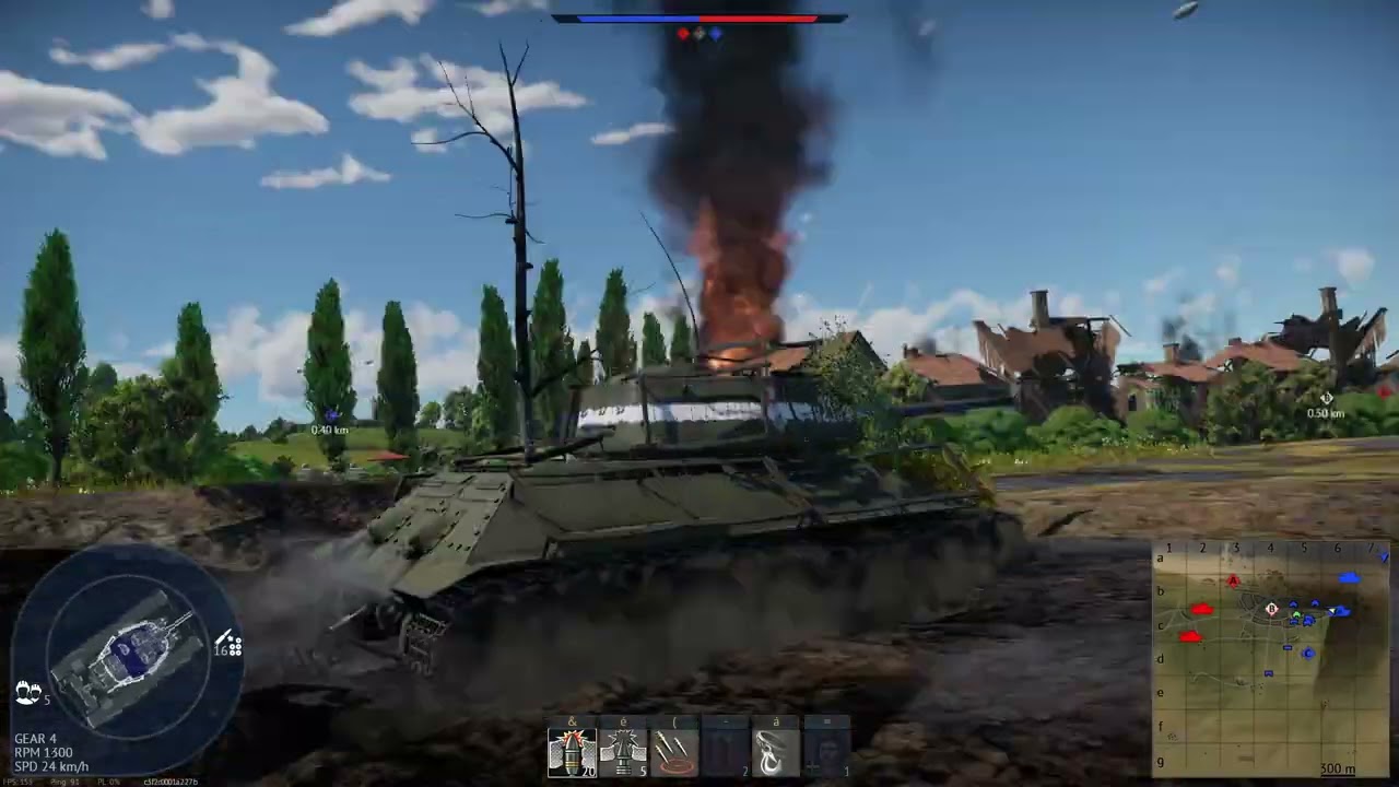 t-34-85E Gameplay
