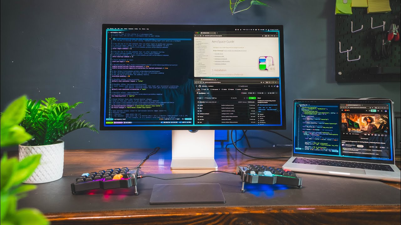 Aerospace &mdash; лучший тайловый оконный менеджер, который я пробовал на macOS
