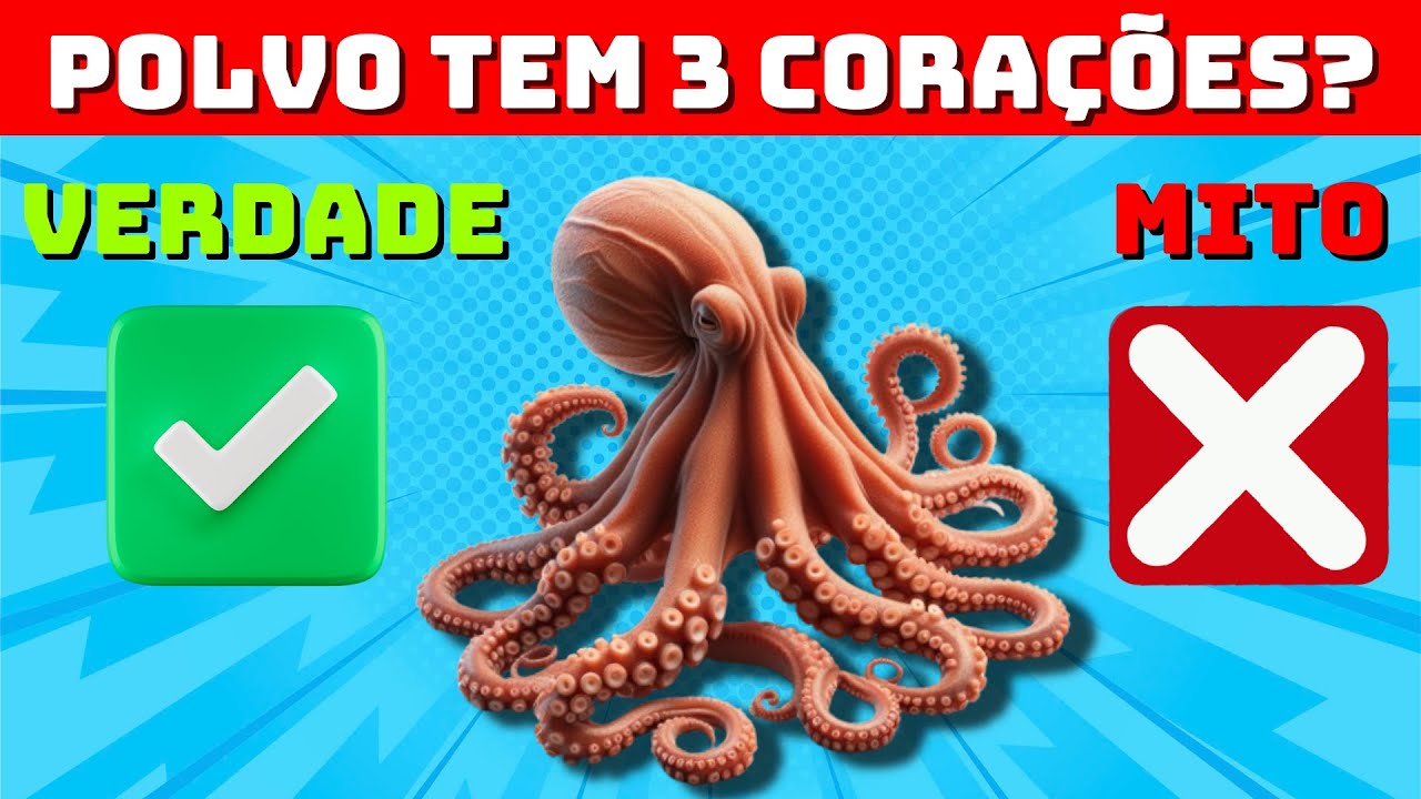 VERDADE OU MITO: ANIMAIS | POUCOS ACERTAR&Atilde;O TODAS!