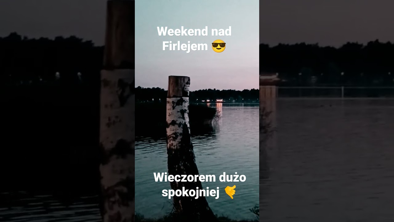 Firlej dużo przyjemniejszy wieczorem. #wakacje #lato #jezioro #johnnyrebyoutube