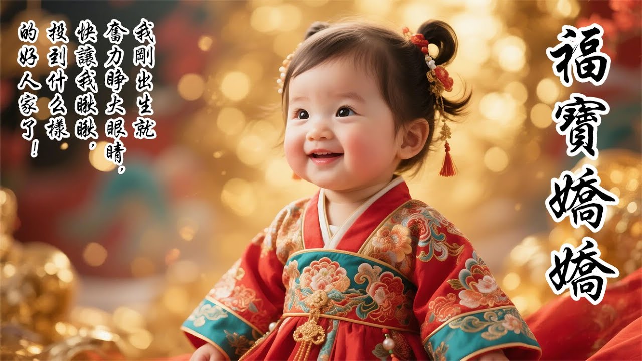 【福寶嬌嬌】剛出生我就奮力睜大眼睛，快讓我瞅瞅，投到什麼樣的好人家了！喲喲喲，這裝修夠富貴的呀，就是怎麼瞧着像古代啊？「恭喜夫人，是位姑娘！」「太好了！」喲，這家還不重男輕女，那老閻王果然靠譜！