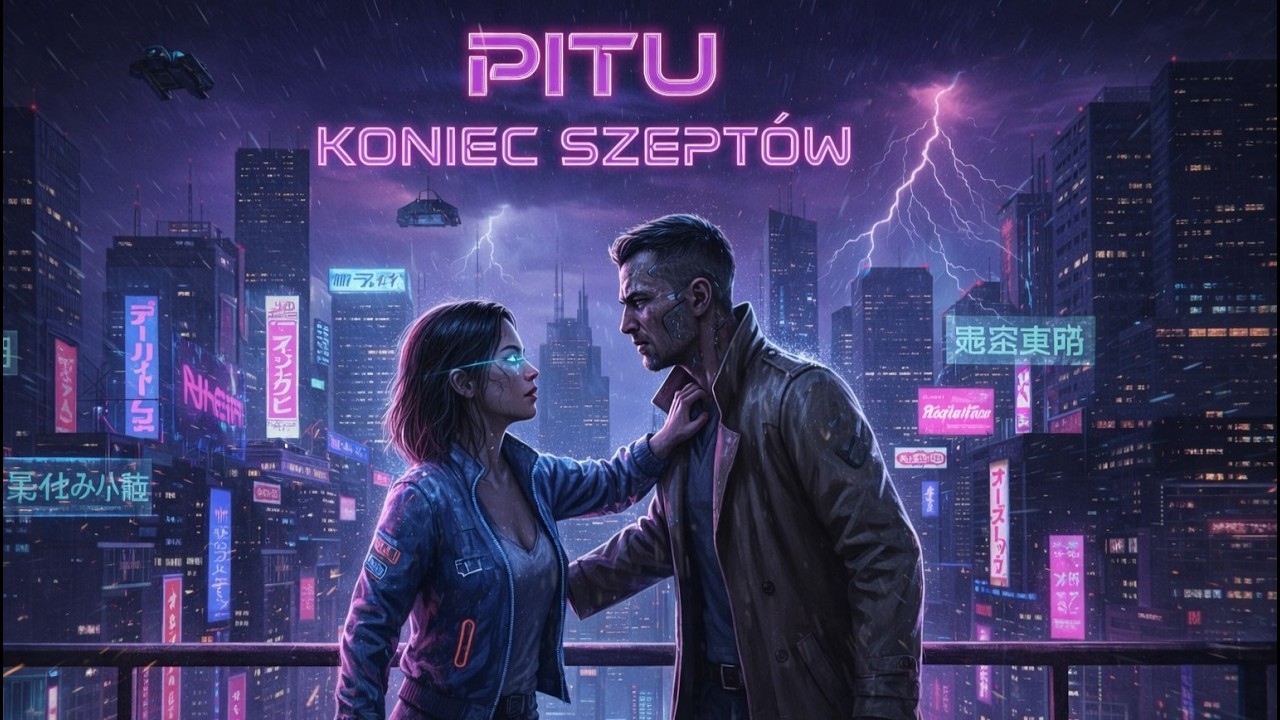 PITU - Koniec Szeptów (synthpop, synthwave, modern metal, alt-rock, cyberpunk, electro rock)