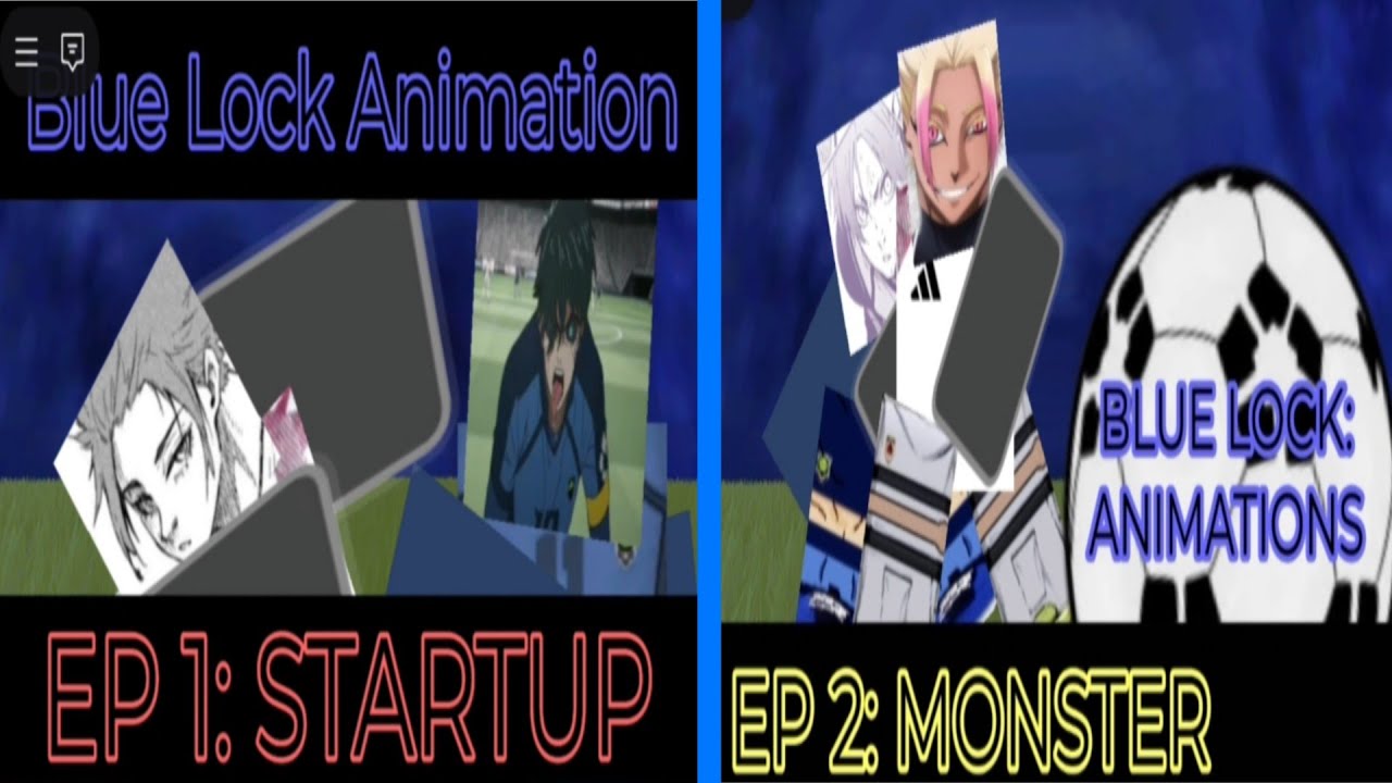 Blue Lock: Animations Ep 1-2 (Roblox My Movie)