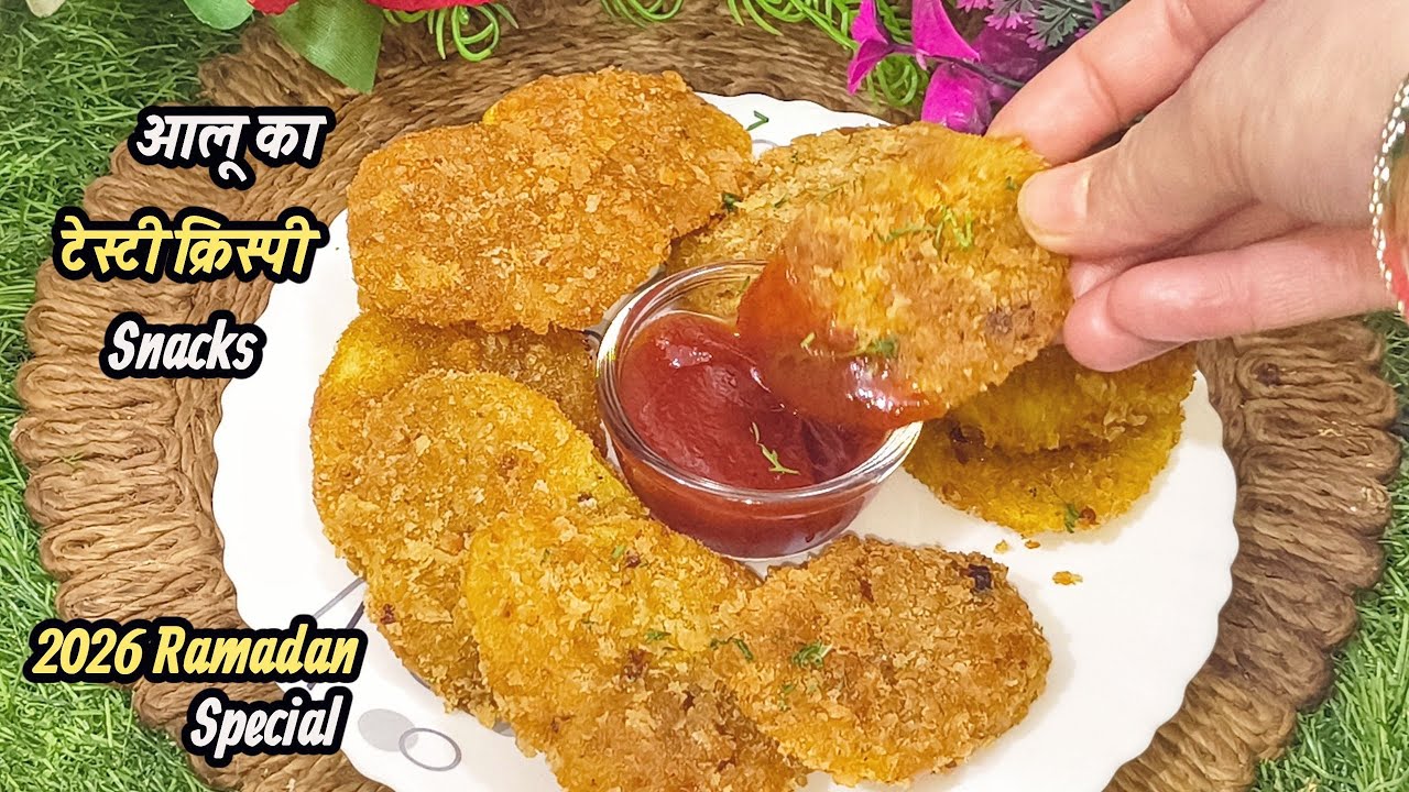 Potato snacks Ramzan Specia 5 मिनट में बनाए टेस्टी क्रिस्पी  चटपटे रमजान स्पेशल रेसिपीज