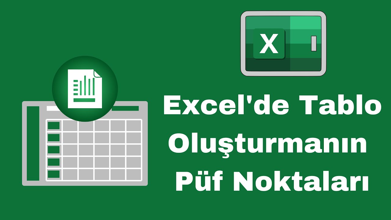 Excel Uzmanı Olmanızı Sağlayacak Tablo Oluşturma Teknikleri | Hızlı ve Etkili Rehber!
