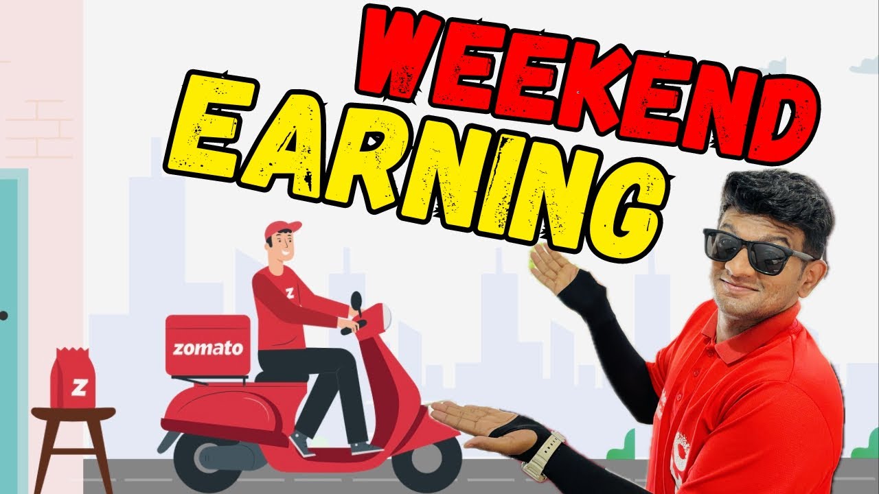 Weekend Zomato earnings | Part time Zomato Earnings | Zomato Vlog Malayalam | Part time job