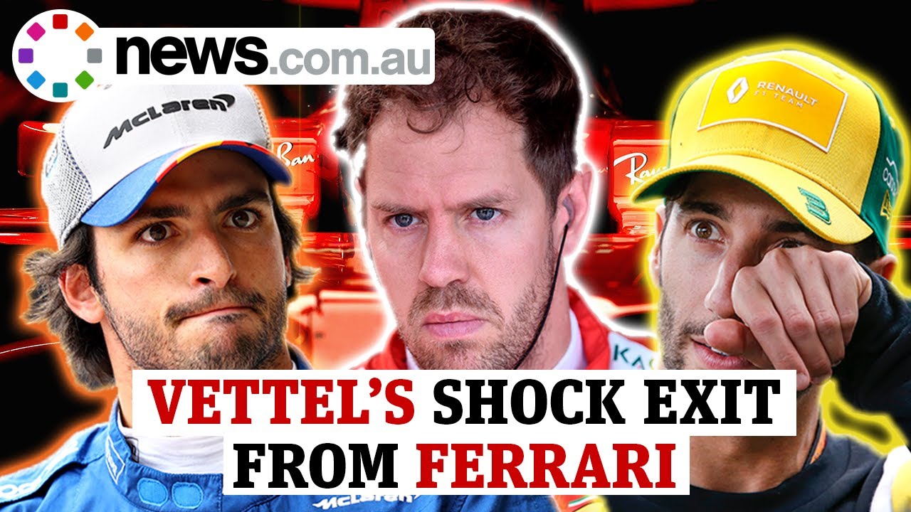 Sebastian Vettel announces shock exit from Ferrari