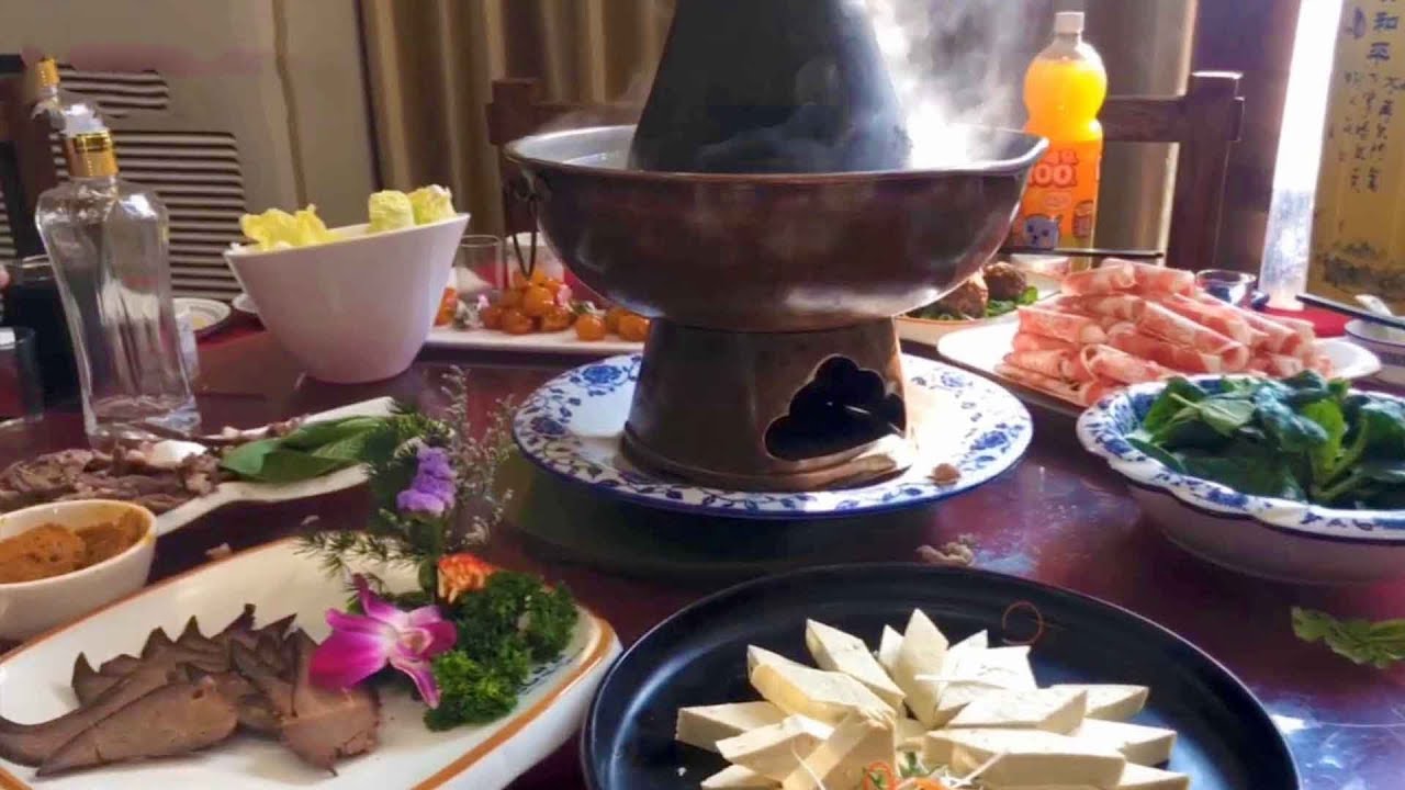 Old Beijing hotpot lamb, dog meat with white wine, so happy!