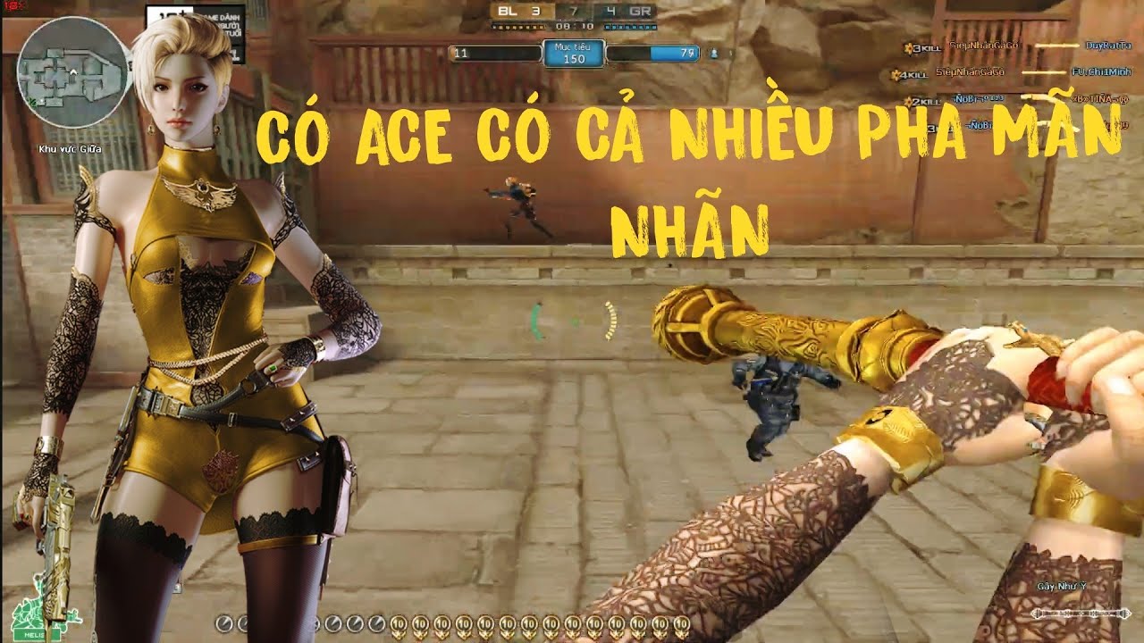CHARACTER MELISA & GẬY NHƯ Ý _ CHÉM THẾ MÀ CỨ LAO VÀO _ CF ĐỘT KÍCH VIỆT NAM CROSSFIRE CFVN 