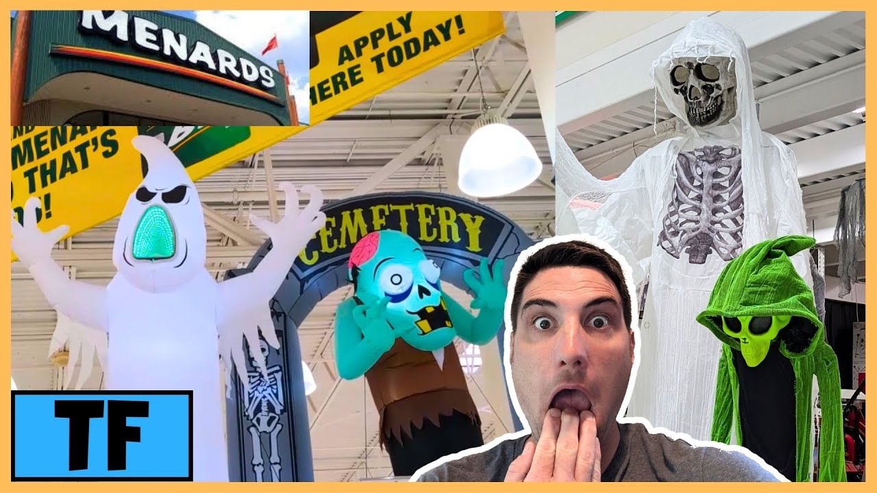 Can You Believe These Spooky Finds at Menards 2025? Animatronics, Decorations, Village and more!