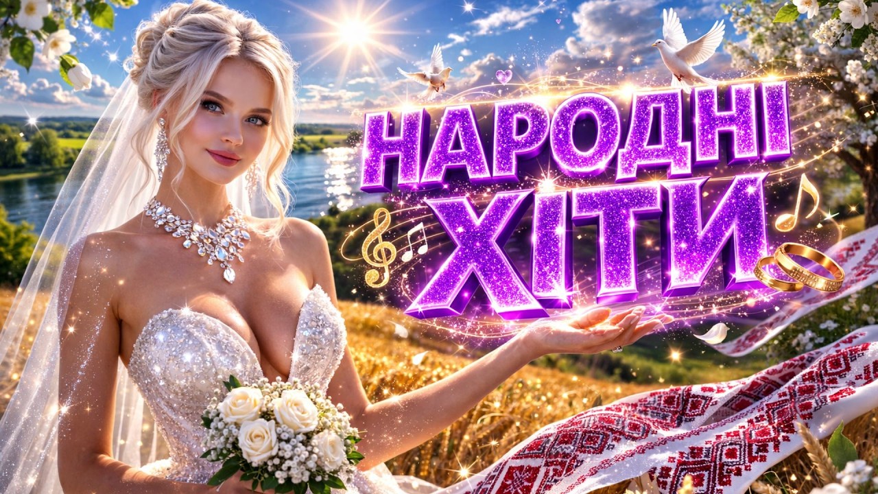 🔥 100% Душа України! Найкращі Народні Весільні Пісні 💍 Українські Весільні Хіти | Повний Збірник