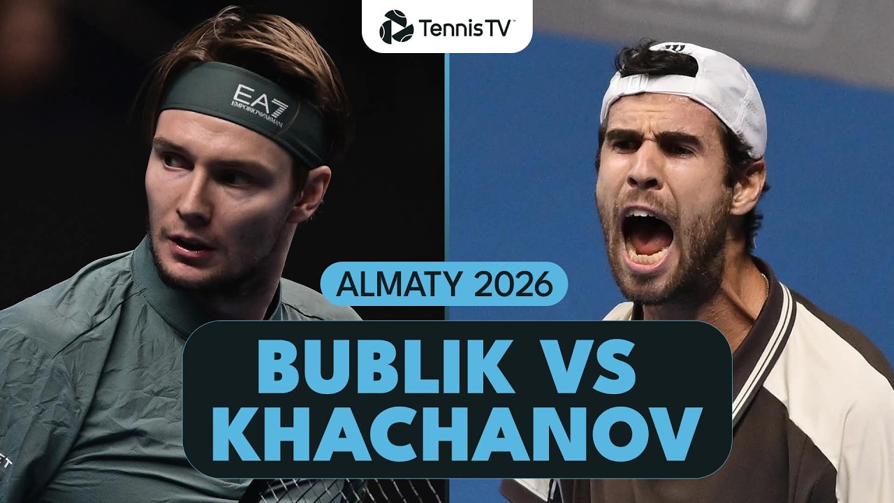 Alexander Bublik vs Karen Khachanov NAIL-BITER ⚡️ | Almaty 2026 Highlights