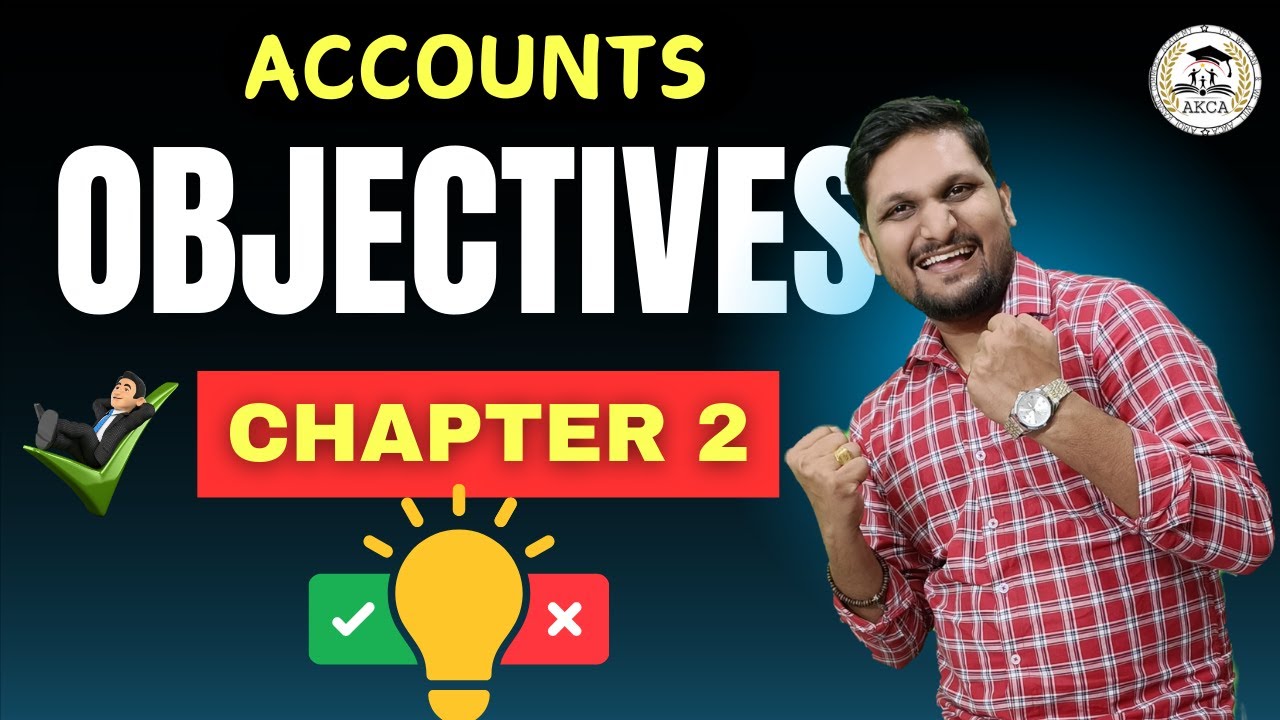 Chap:- 2 NPO | Important Objectives | 12th Commerce Accounts| | Board Exam 2025