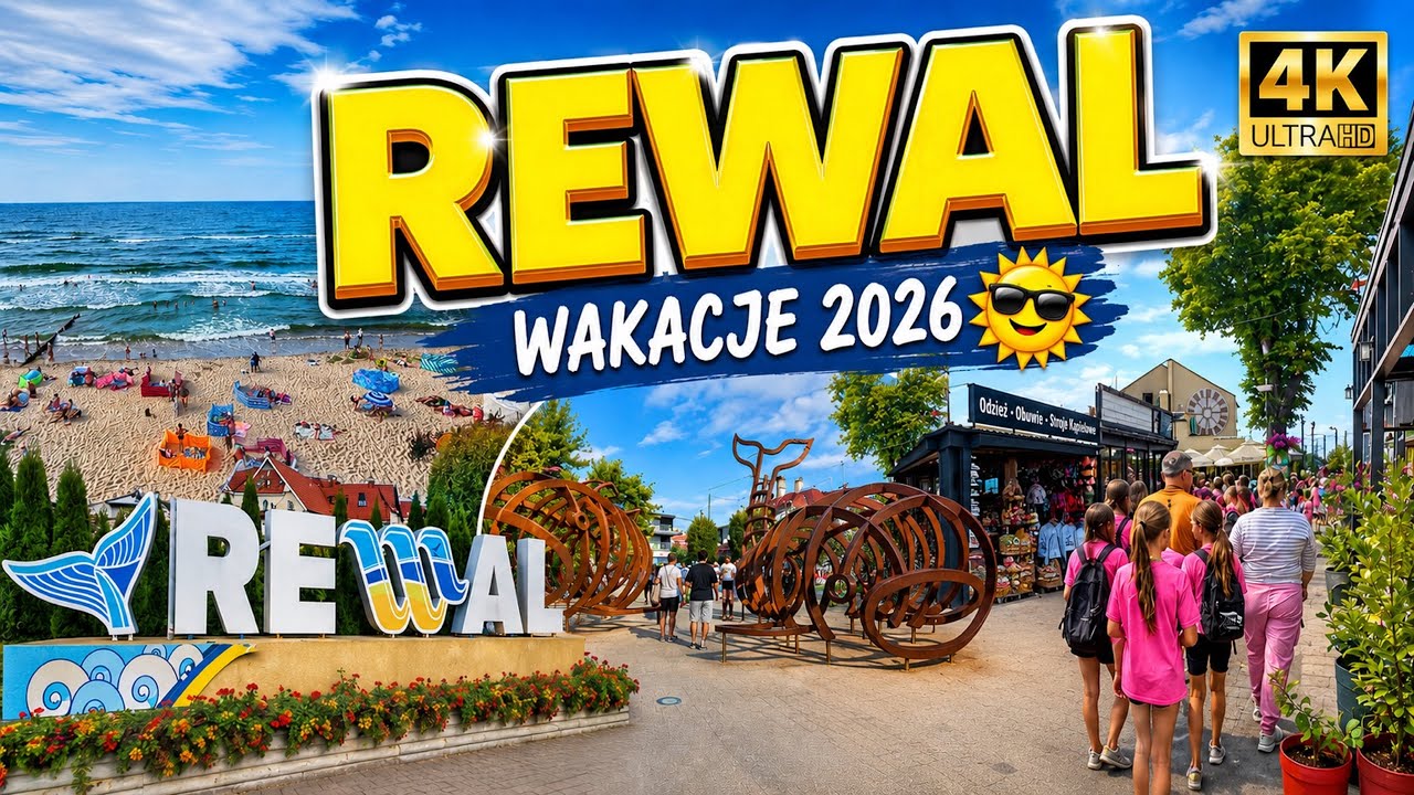 ☀️ REWAL 2026 - WAKACJE 2026 Niesamowity Klimat I Tłumy Ludzi | Walking Tour [4K UltraHD]