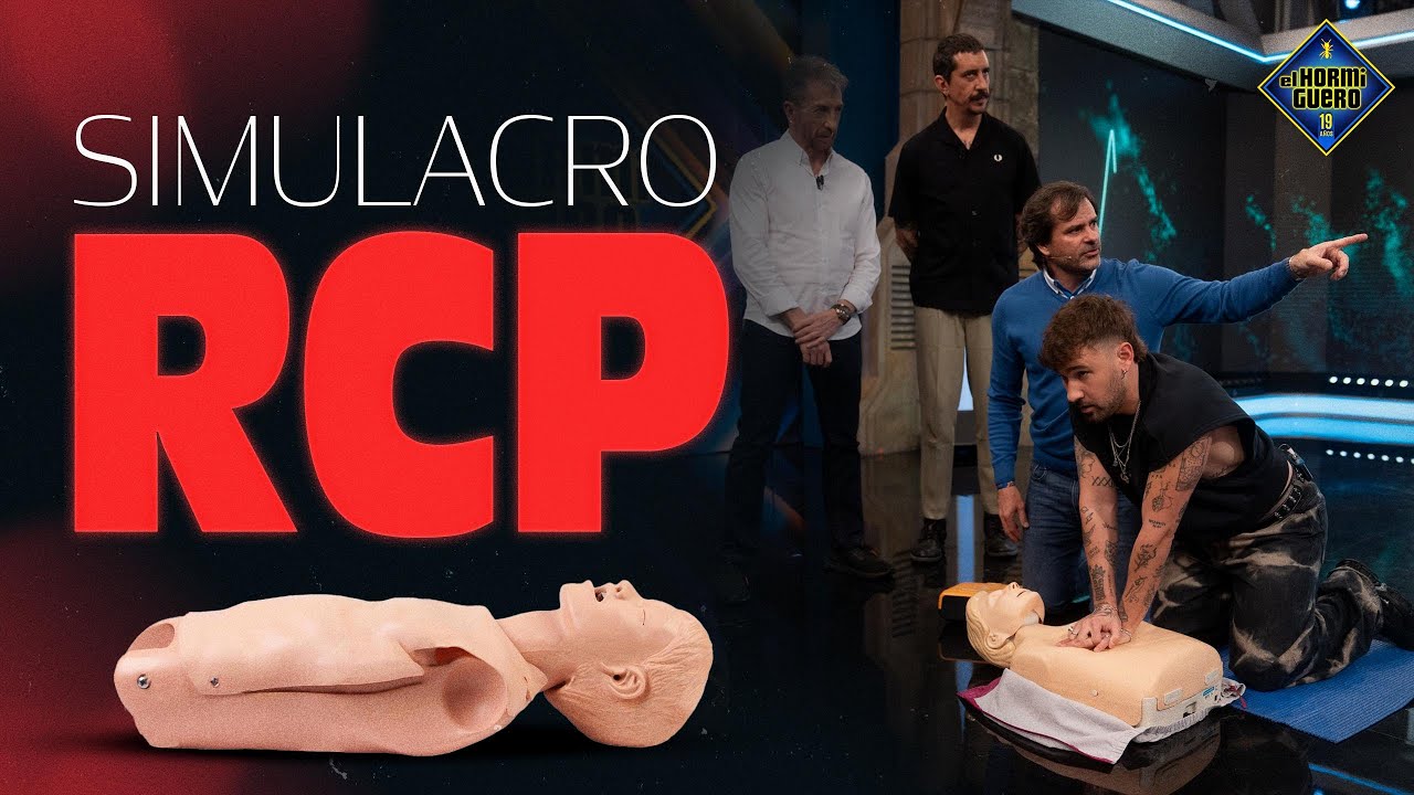 Marron: ¡Aprende a salvar vidas con un desfibrilador! - Dani Fernández - El Hormiguero