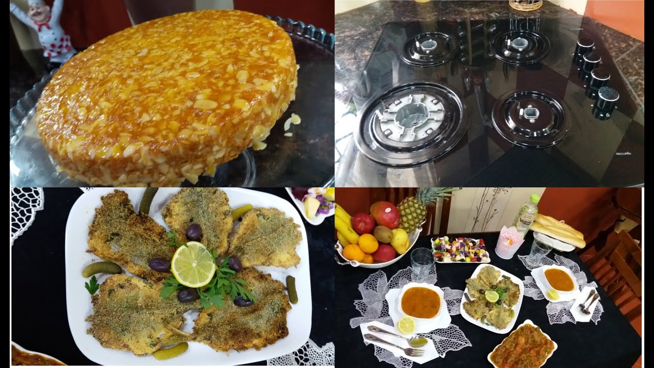 روتيني اليومي😘 التنظيف العميق للبوطغاز وكيكة روعة في الشكل والمذاق وفكرة عشاء بطريقة روعة للسمك 😍😍😍
