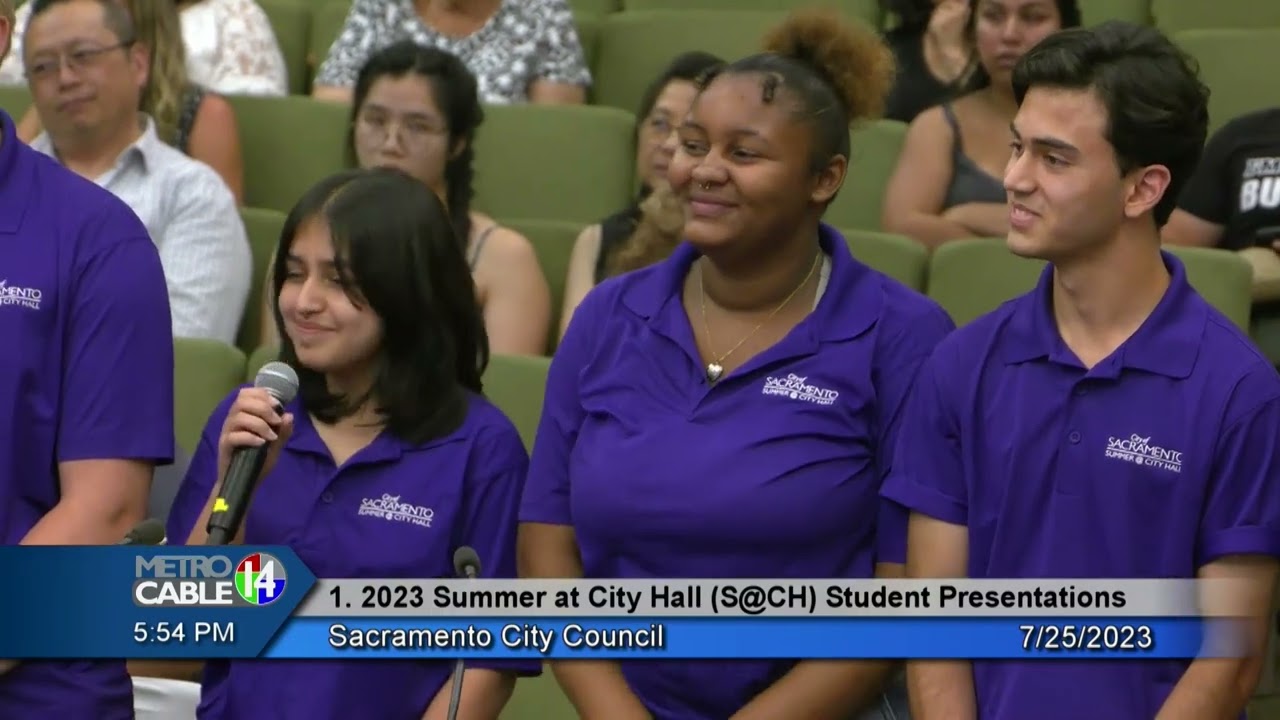 Sacramento City Council 5:00 PM - July 25, 2023