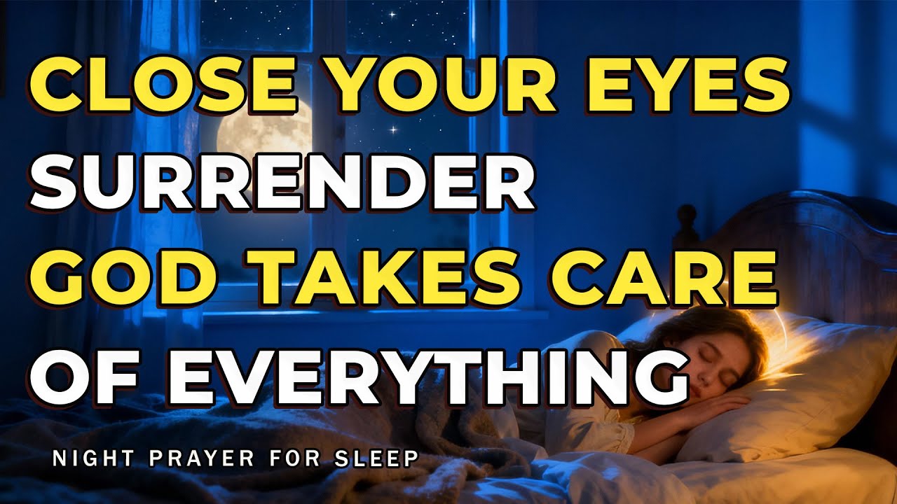 LISTEN TO THIS PRAYER FOR SLEEP AND LET GOD WORK FOR YOU | Prayer for Sleep | Night Prayer