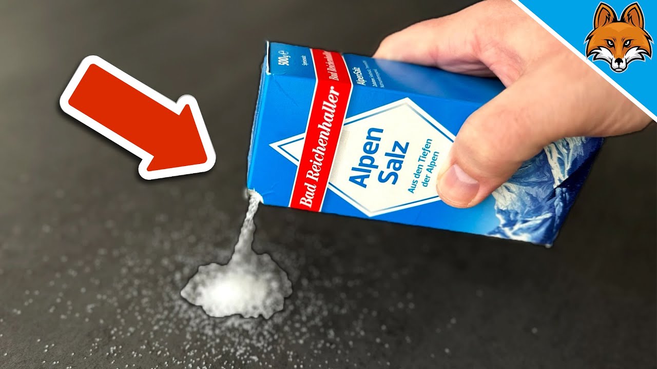 8 Unerwartete Tricks mit SALZ 💥(Unglaublich GENIAL)🤯
