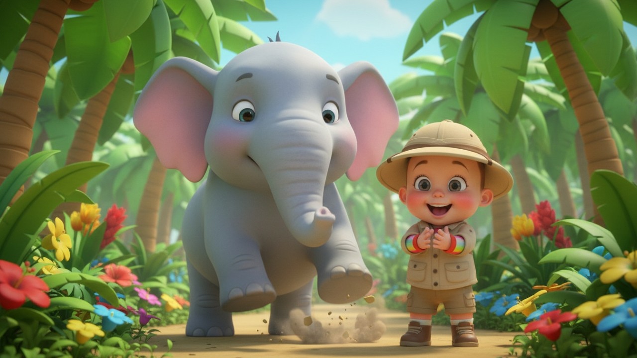 In the Jungle, What Do We See Rhyme for Kids | Jungle Song, Nursery Rhymes, Baby Songs & Kids Music