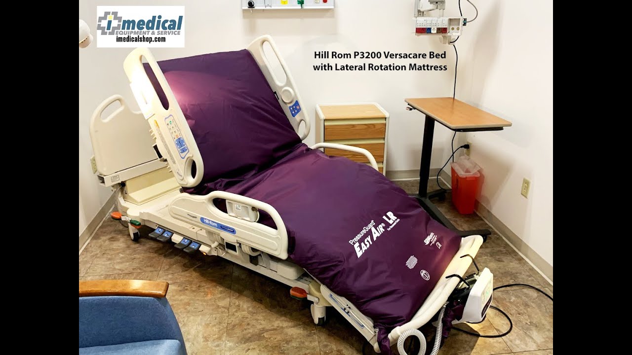 Hill Rom Versacare Bed with Air Mattress for Bed Sores