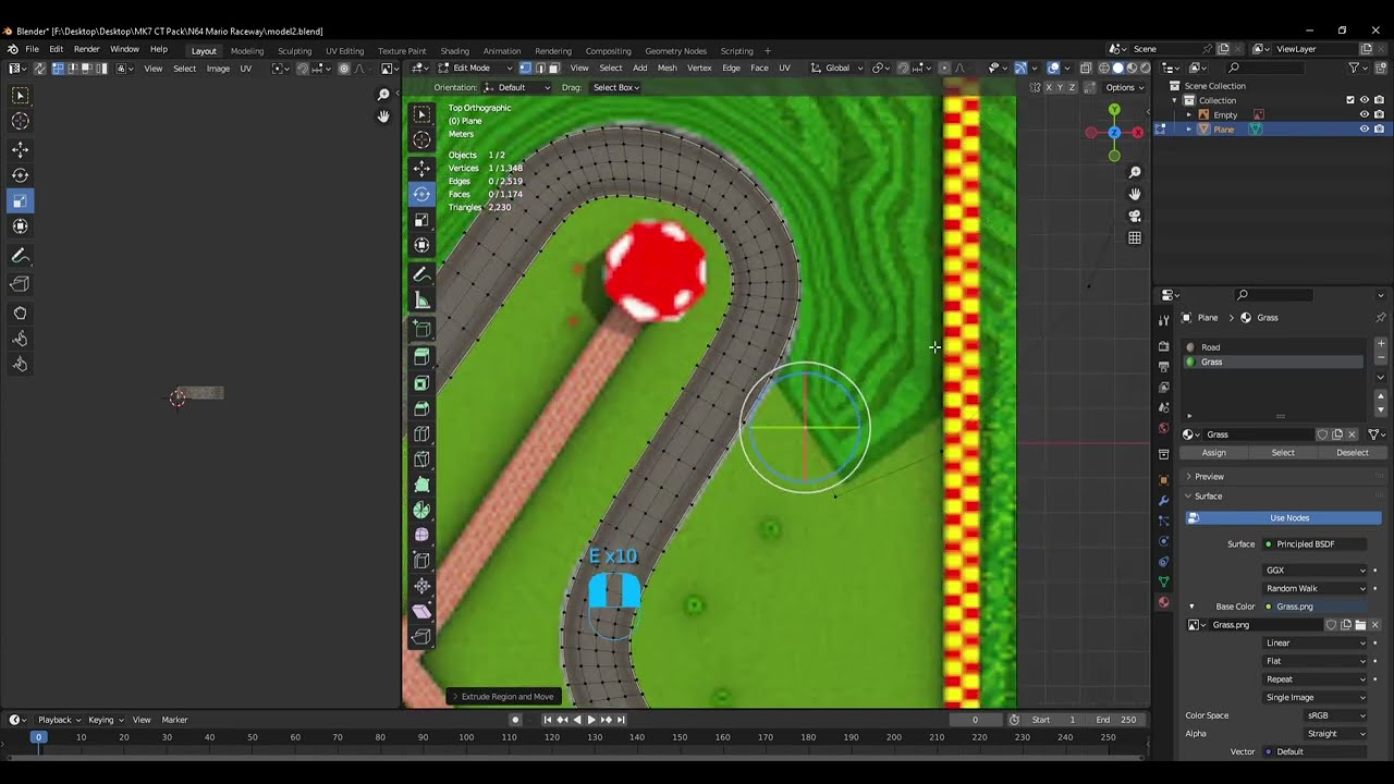 Mario Kart 7 Custom Track Tutorial Part 1: Modeling Basics