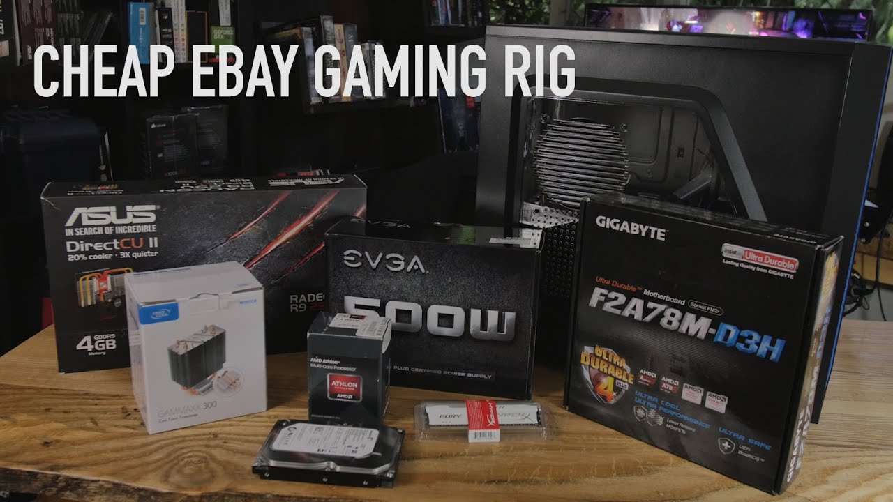 Build An eBay Gaming Rig For ~$500 - With Linux | WIN THIS PC!