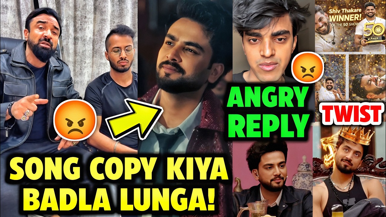 Ajaz Khan HUGE ALLEGATION & EXPOSED Elvish Yadav! Elvish New Song Copied | Maxtern Reply To Elvish