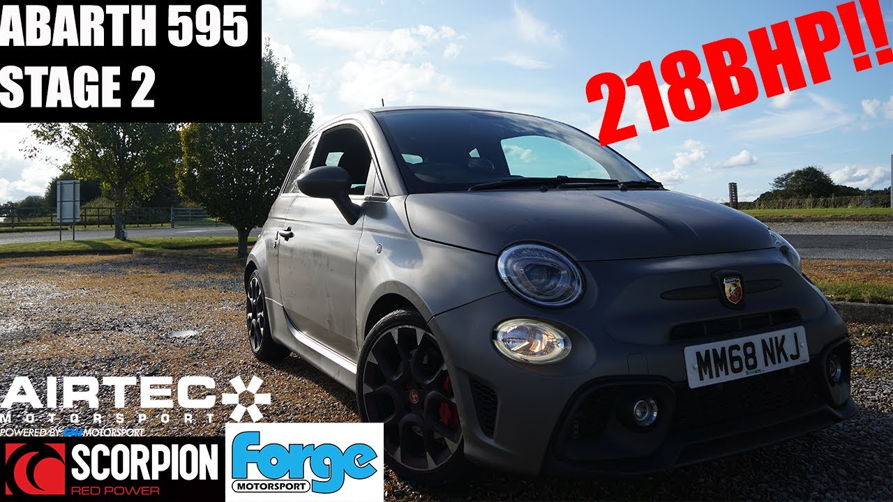 THIS ABARTH 595 STAGE 2 218BHP IS *SO AGGRESSIVE*