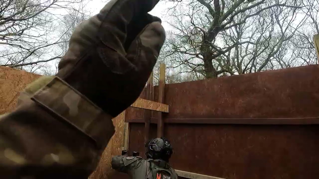 War Battle at Worthing airsoft Game 2 Part 1 08 03 26