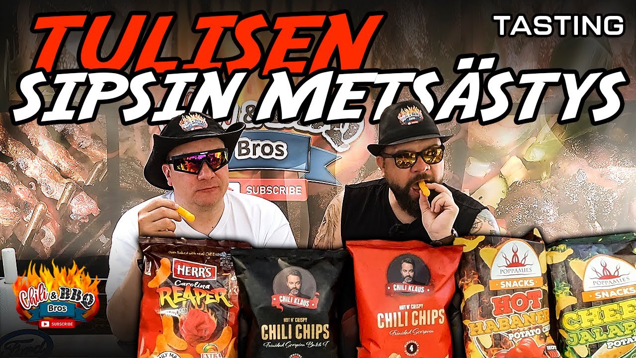 Tulisen sipsin metsästys | Poppamiehen ja muutaman muun snacksit testissä (4K)