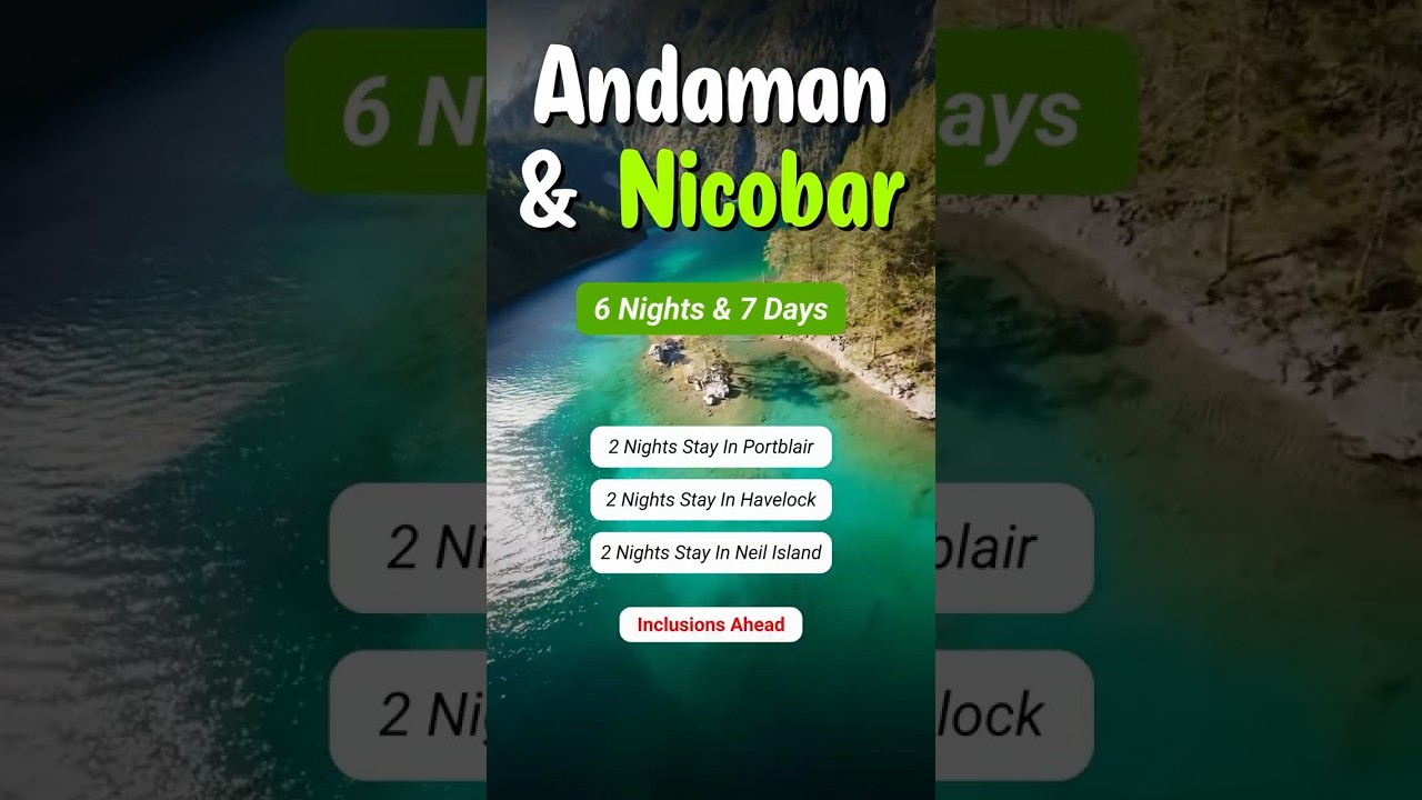 Discover the ABSOLUTE BEST Andaman & Nicobar Tour Packages for an Unforgettable Trip. Starting 20k/P