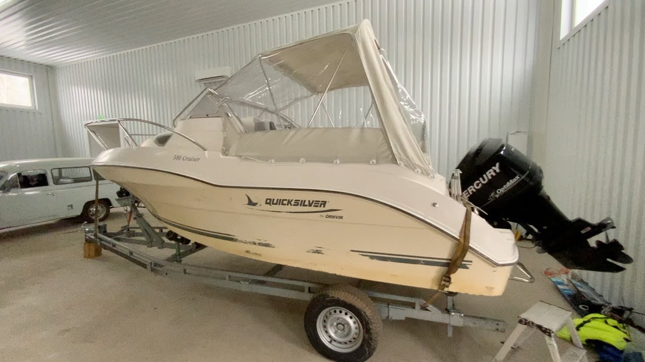 Köp Båt Örnvik 540 cruiser quicksilver med trailer på Klaravik