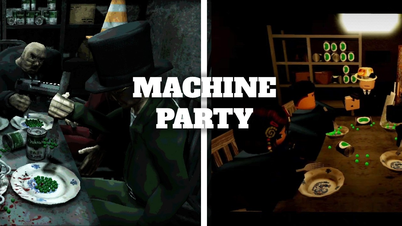 I Played EVERY Machine Party Game In Roblox