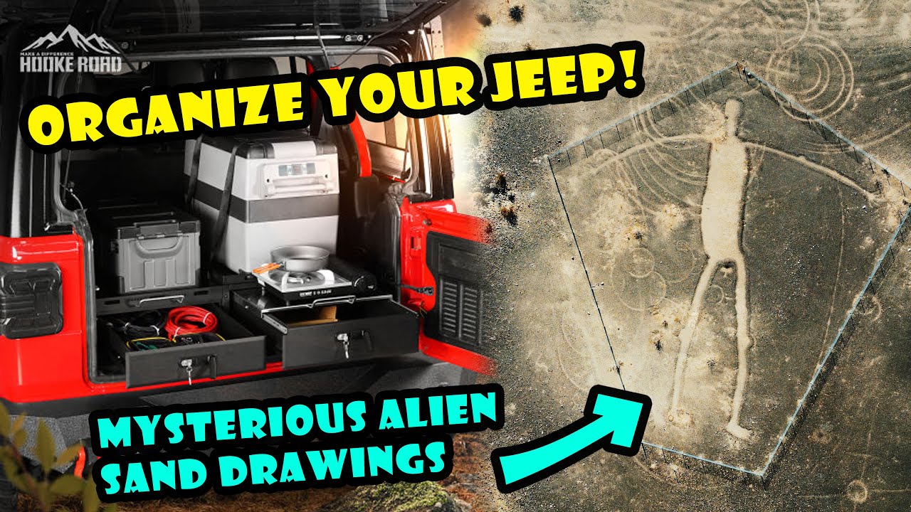 Organizing my Jeep with the Hooke Road Cargo Drawer and Fridge Slide, Exploring the Blythe Intaglios