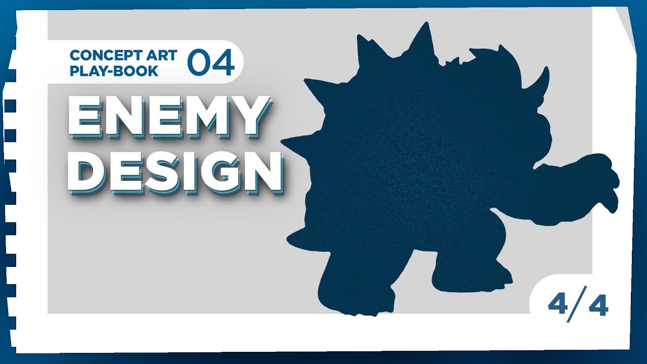 Concept Art Playbook #4 - Enemy Design (Curve Ball!)