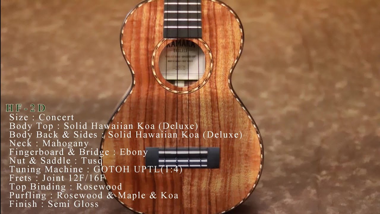 KAMAKA Concert Deluxe HF-2D