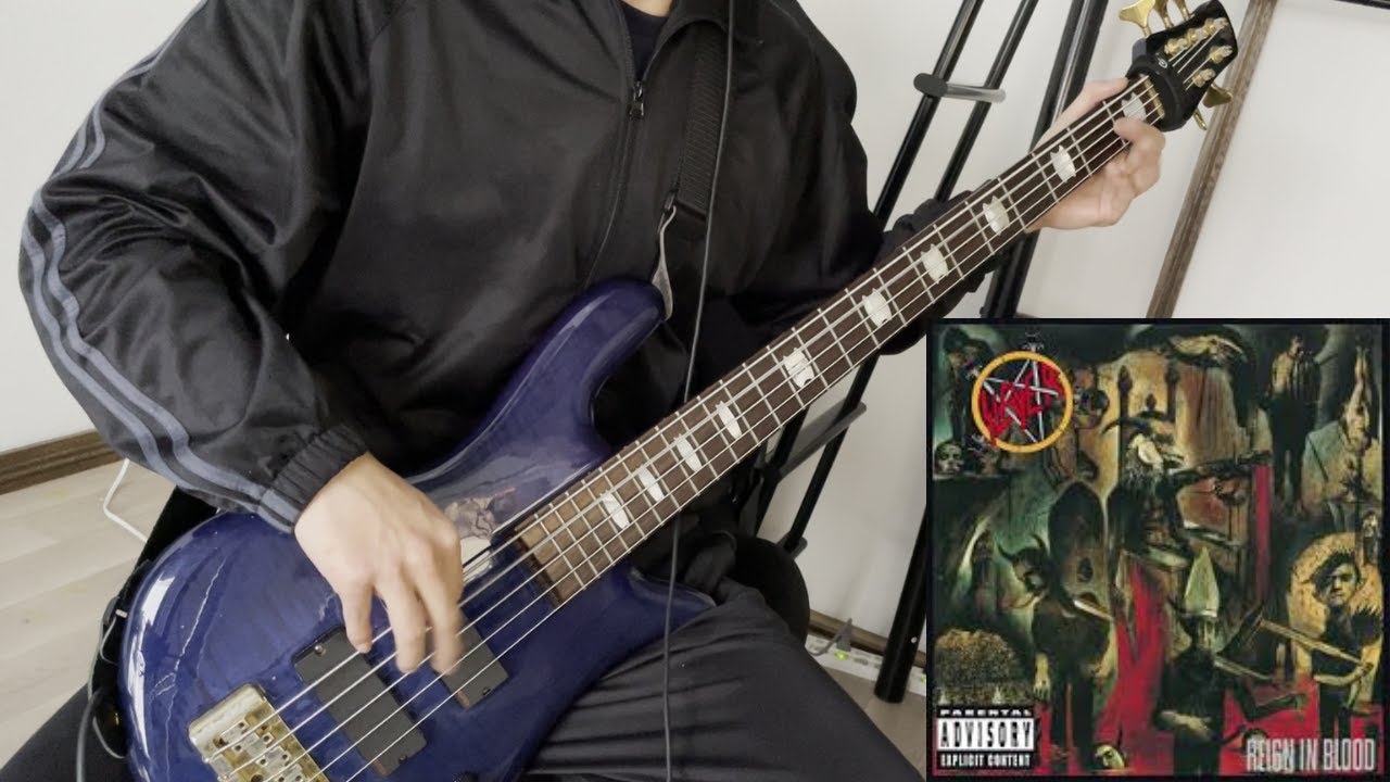 【Full】Slayer - Postmortem (Bass Cover)