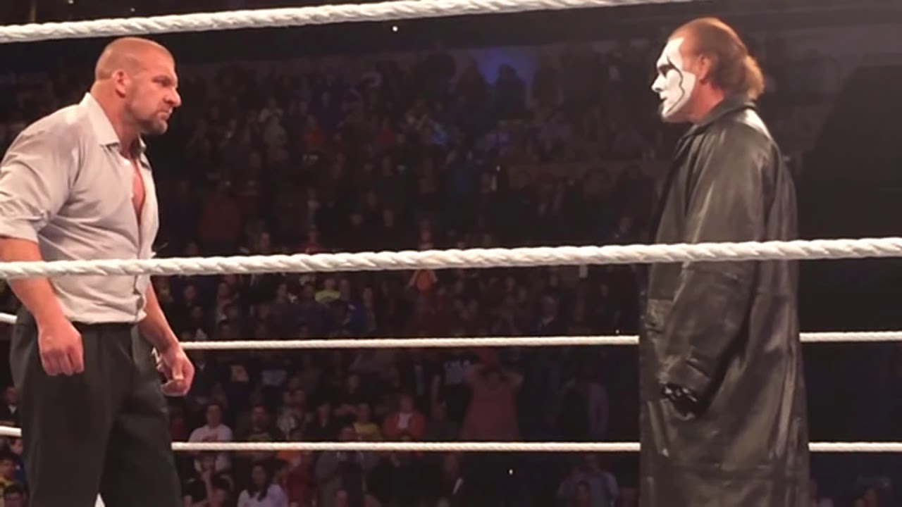 STING ATTACK TRIPLE H IN WWE