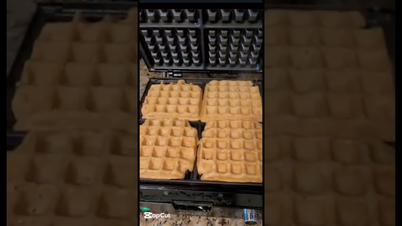 🔥Make Perfect Belgian Waffles in Minutes! | KRUPS 4-Slice Waffle Maker  