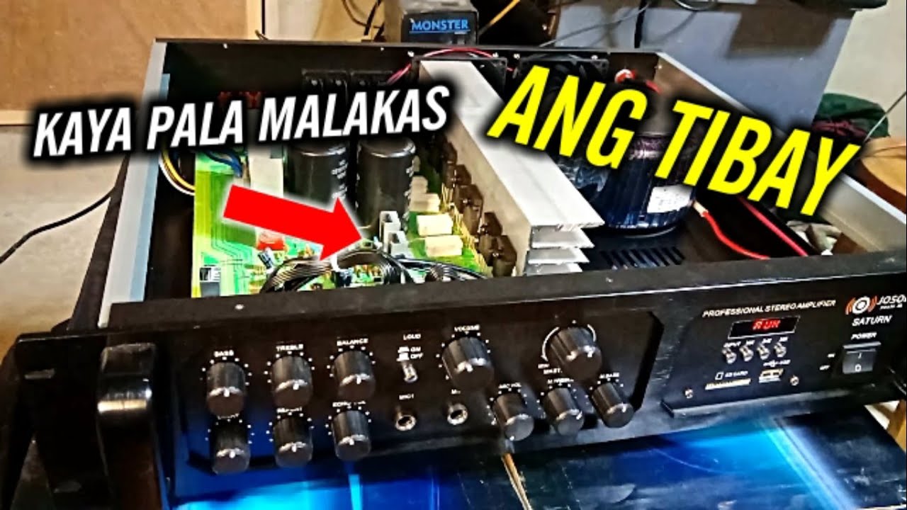 Binasag ni JOSON SATURN AMPLIFIER ang SPEAKER ko,, Tingnan natin ang laman kung bakit malakas,,