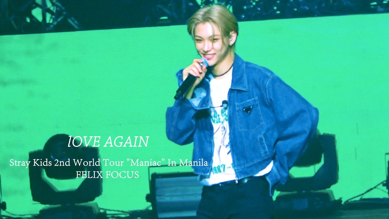 [ Love Again ]스트레이키즈 필릭스 フィリックス Stray kids Felix 4K Focus Fancam