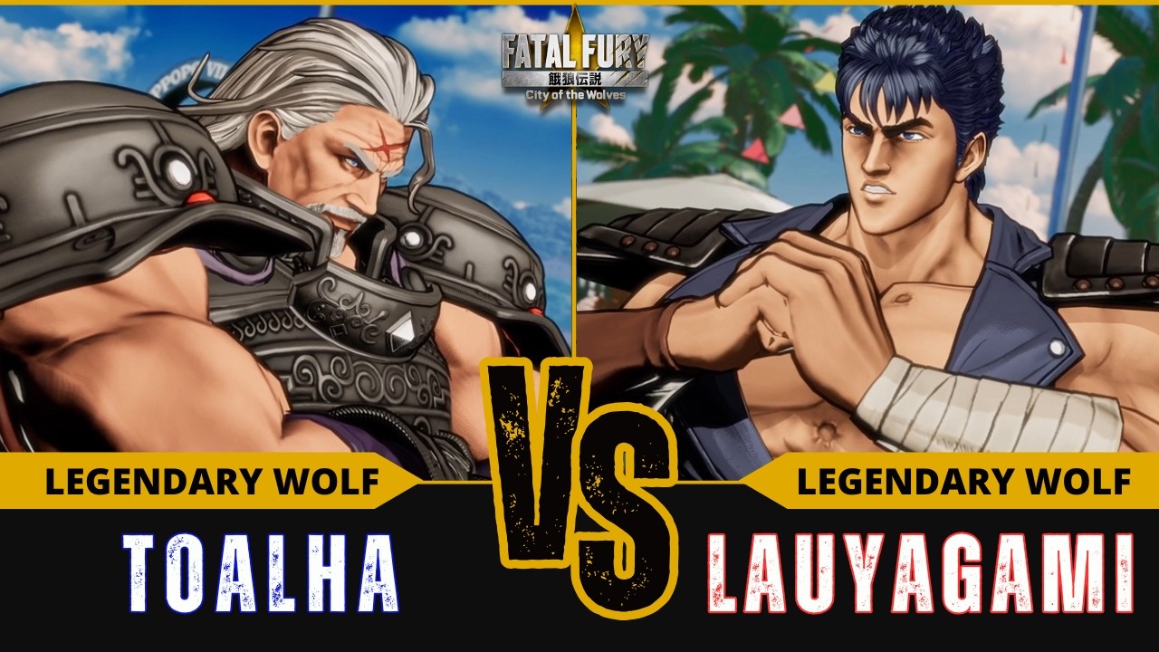 FF:CotW 🐺 TOALHA (Wolfgang Krauser) vs LAUYAGAMI (Kenshiro)⭐Replay Match - FATAL FURY: CotW - 6/26