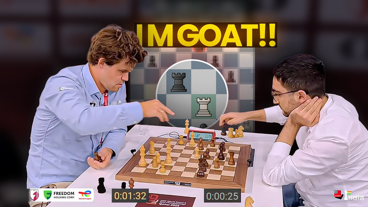 A masterful rook endgame | Magnus Carlsen vs Shant Sargsyan | World Rapid 2025