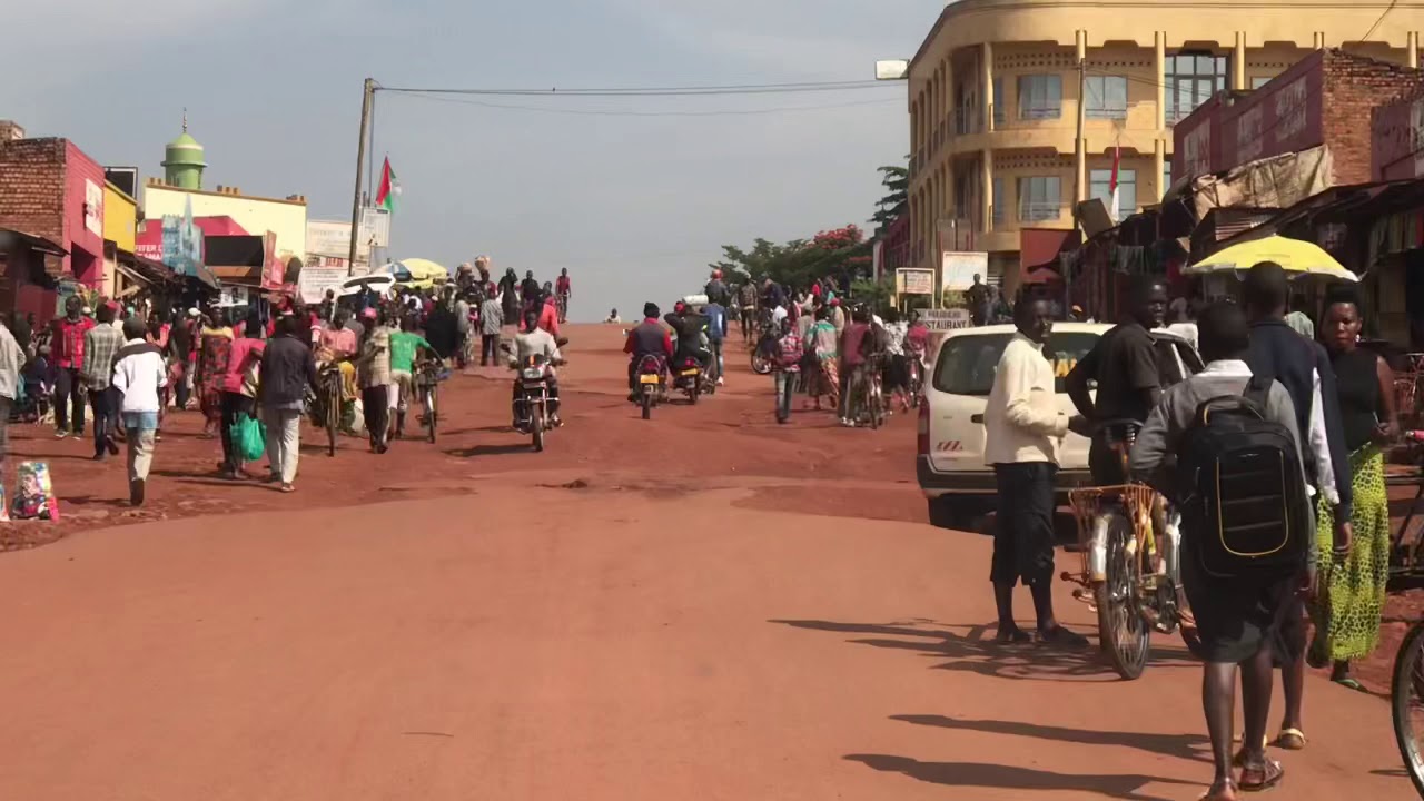 Gitega, Burundi. Former capital of colonial Belgium